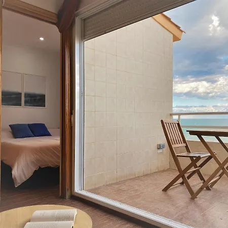 Beachfront Apartment With A Terrace Mareny Barraquetas Buitenkant foto